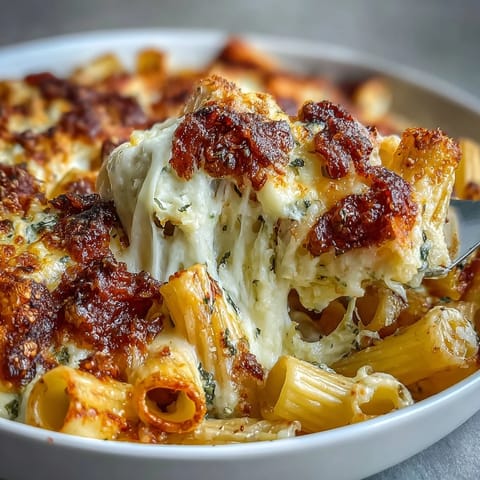 One-Pot Cheesy Pasta Bake