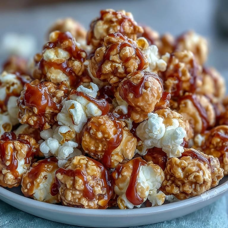 Homemade caramel popcorn and peanut mix, baked to golden perfection and ready for your next sports party.